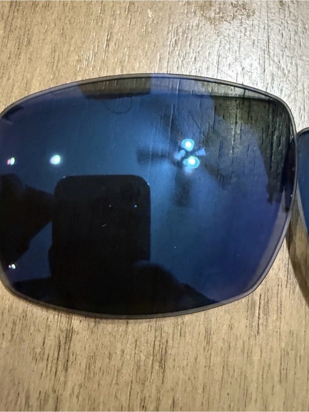 Men's Blue Lens Sunglasses - Classic Polarized Style